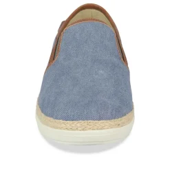 Espadrilles BLEU Homme Elastique