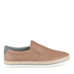 Espadrilles COGNAC Homme Motif Uni A Enfiler