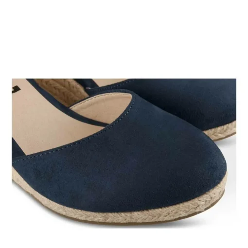 Espadrilles Corde MARINE Femme Motif Uni Boucle