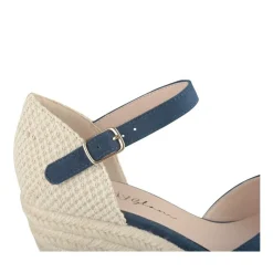 Espadrilles Corde MARINE Femme Motif Uni Boucle