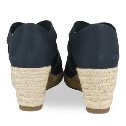 Espadrilles Corde MARINE Femme Motif Uni Elastique