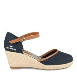 Espadrilles Corde MARRON Femme Motif Uni Boucle
