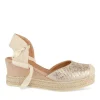 Espadrilles Corde OR Femme Motif Uni Lacets
