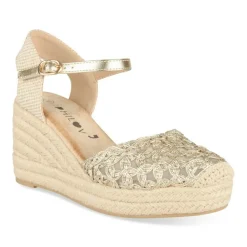 Espadrilles Corde OR Femme Motif Uni Boucle