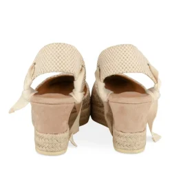 Espadrilles Corde OR Femme Motif Uni Lacets
