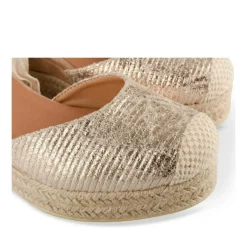 Espadrilles Corde OR Femme Motif Uni Lacets