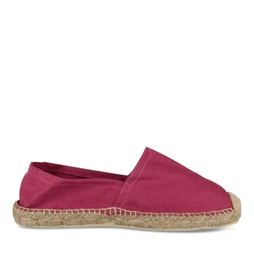 Espadrilles FUSCHIA Femme Motif Uni A Enfiler