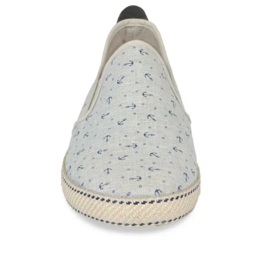 Espadrilles GRIS Homme Elastique