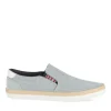 Espadrilles GRIS Homme Motif Uni A Enfiler