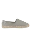 Espadrilles GRIS Homme Motif Uni A Enfiler