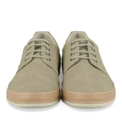 Espadrilles GRIS Homme Motif Uni Lacets