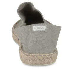 Espadrilles GRIS Homme Motif Uni A Enfiler