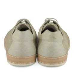 Espadrilles GRIS Homme Motif Uni Lacets
