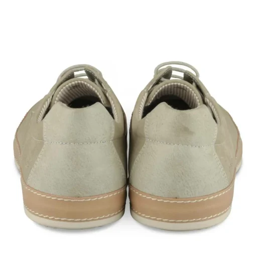 Espadrilles GRIS Homme Motif Uni Lacets
