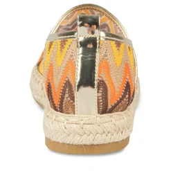Espadrilles JAUNE Femme A Enfiler