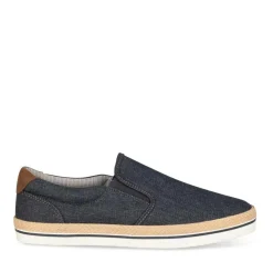 Espadrilles JEANS Homme Motif Uni Elastique