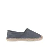 Espadrilles JEANS Homme Motif Uni A Enfiler