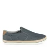 Espadrilles JEANS Homme Motif Uni A Enfiler