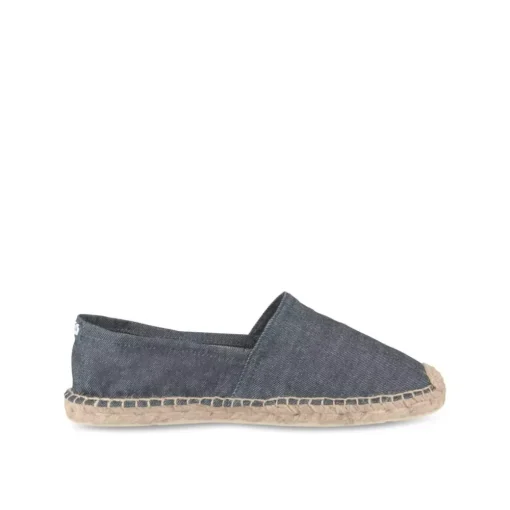 Espadrilles JEANS Homme Motif Uni A Enfiler