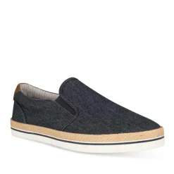 Espadrilles JEANS Homme Motif Uni Elastique