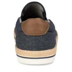 Espadrilles JEANS Homme Motif Uni Elastique