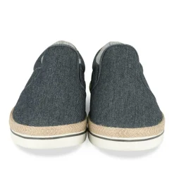 Espadrilles JEANS Homme Motif Uni A Enfiler