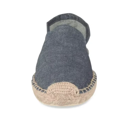 Espadrilles JEANS Homme Motif Uni A Enfiler