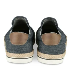 Espadrilles JEANS Homme Motif Uni A Enfiler