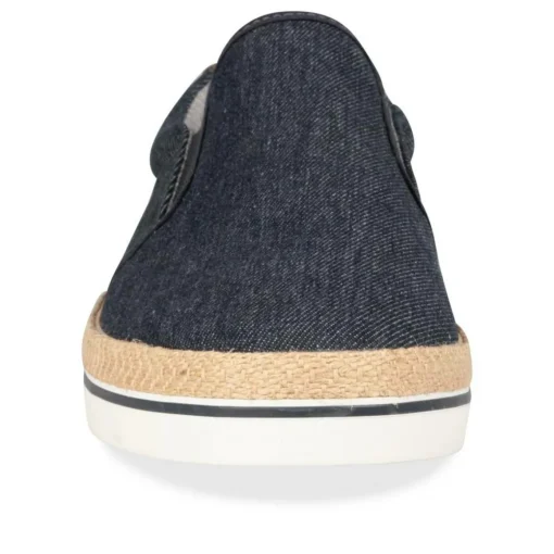Espadrilles JEANS Homme Motif Uni Elastique