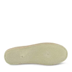 Espadrilles Lacets BEIGE Femme Motif Paillettes Lacets