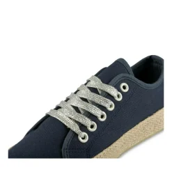 Espadrilles Lacets MARINE Femme Motif Uni Lacets