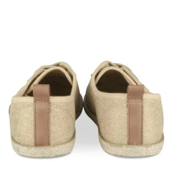 Espadrilles Lacets OR Femme Motif Uni A Enfiler