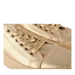Espadrilles Lacets OR Femme Motif Uni Lacets