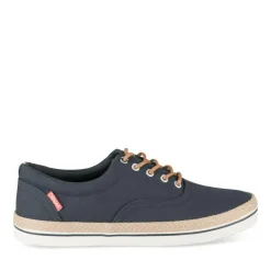 Espadrilles MARINE Homme Motif Uni Lacets