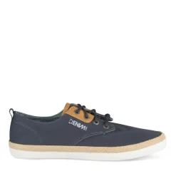 Espadrilles MARINE Homme Motif Uni Lacets