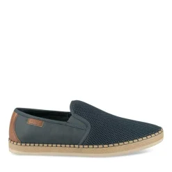 Espadrilles MARINE Homme Motif Uni Lacets