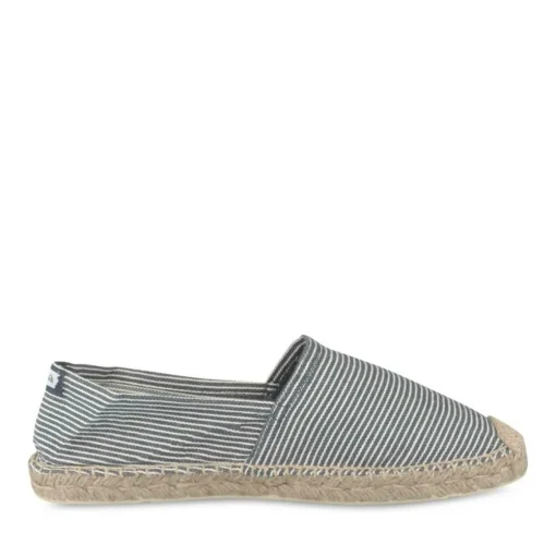 Espadrilles MARINE Homme Motif Rayures A Enfiler