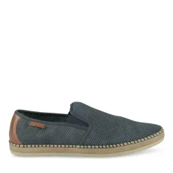 Espadrilles MARINE Homme Motif Uni A Enfiler
