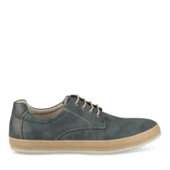Espadrilles MARINE Homme Motif Uni Lacets