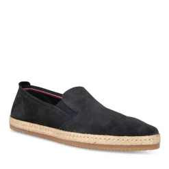 Espadrilles MARINE Homme CUIR A Enfiler