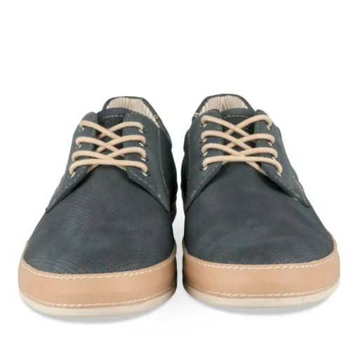 Espadrilles MARINE Homme Motif Uni Lacets