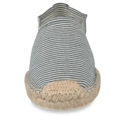 Espadrilles MARINE Homme Motif Rayures A Enfiler