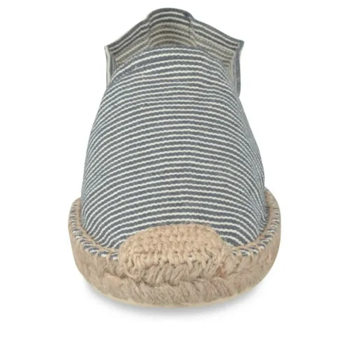 Espadrilles MARINE Homme Motif Rayures A Enfiler