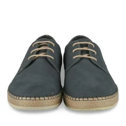 Espadrilles MARINE Homme Motif Uni Lacets
