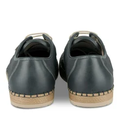 Espadrilles MARINE Homme Motif Uni Lacets