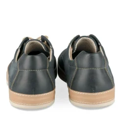 Espadrilles MARINE Homme Motif Uni Lacets