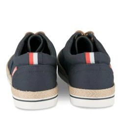 Espadrilles MARINE Homme Motif Uni Lacets