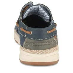 Espadrilles MARINE Homme Motif Uni Lacets