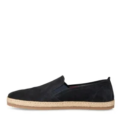 Espadrilles MARINE Homme CUIR A Enfiler