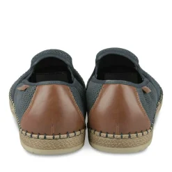 Espadrilles MARINE Homme Motif Uni A Enfiler